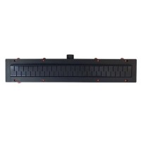 Дренажный канал Veconi MCH Medium Black, 85 см, с решёткой из нержавеющей стали, V850MB
