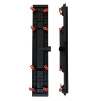Дренажный канал Veconi MCH Medium Black, 85 см, с решёткой из нержавеющей стали, V850MB