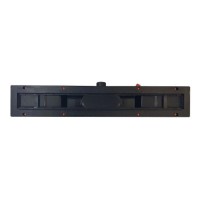 Дренажный канал Veconi MCH Medium Black, 95 см, с решёткой из нержавеющей стали, V950MB