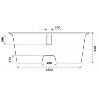 Ванна из искусственного камня Good Door Венеция 170 x 80 см, белый, ВА00003