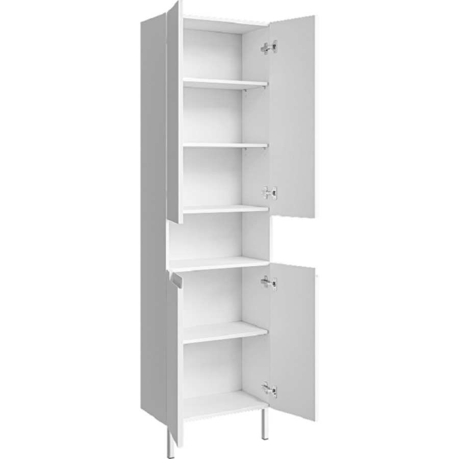 Пенал Aqwella Ванкувер VAN0555N, 55 см, напольный, белый