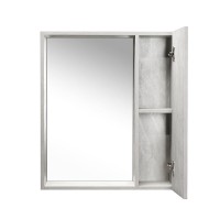 Зеркальный шкаф Viant Берлин VBER60C-ZSH, 60 см, цвет цемент