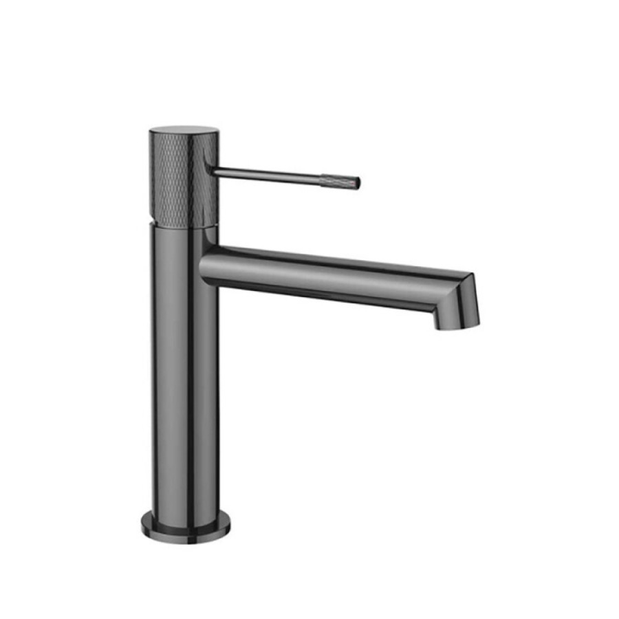 Смеситель Vincea Desire VBF-1D1GM для раковины, воронёная сталь, gunmetal