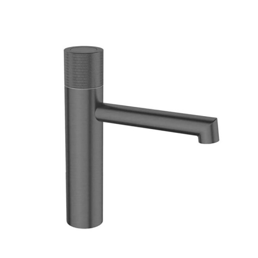 Смеситель Vincea Desire VBF-1D3GM для раковины, воронёная сталь, gunmetal