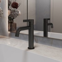 Смеситель для раковины Vincea Villa VBF-1VL1MB, черный