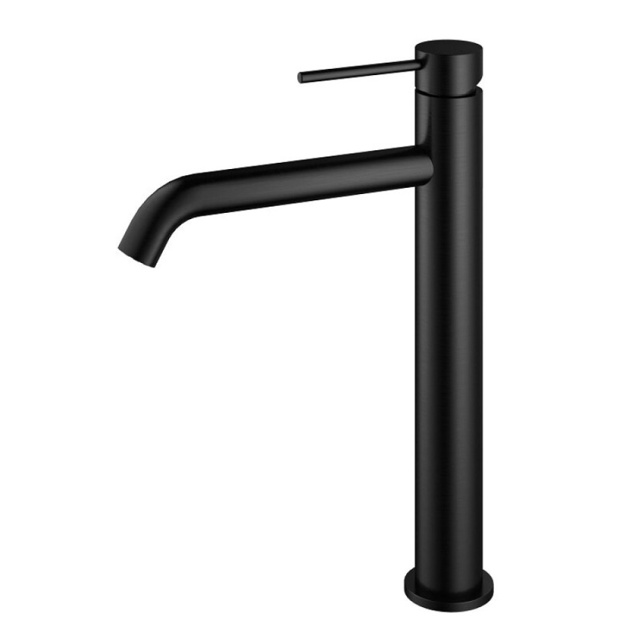 Смеситель Vincea City VBF-2C2MB, для раковины, черный матовый