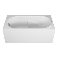 Ванна акриловая Vincea VBT-2A150, 150 x 75 см, без опоры, белый