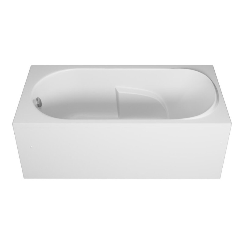 Ванна акриловая Vincea VBT-2A150-LG, 150 x 75 см, с ножками, белая
