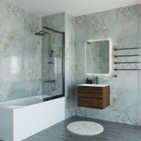 Ванна акриловая Vincea VBT-2A150-LG, 150 x 75 см, с ножками, белая