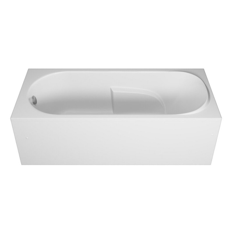 Ванна акриловая Vincea VBT-2A170, 170 x 75 см, без опоры, белый