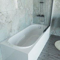 Ванна акриловая Vincea VBT-2A170, 170 x 75 см, без опоры, белый