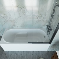 Ванна акриловая Vincea VBT-2A170-LG, 170 x 75 см, белая