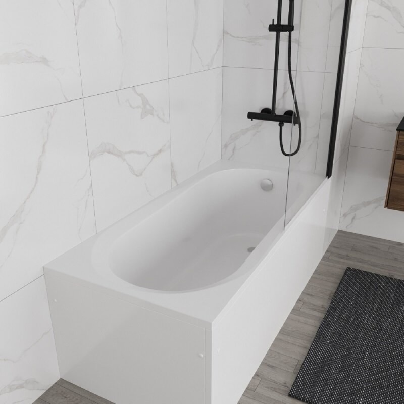 Ванна акриловая Vincea VBT-2B150, 150 x 70 см, без опоры, белый