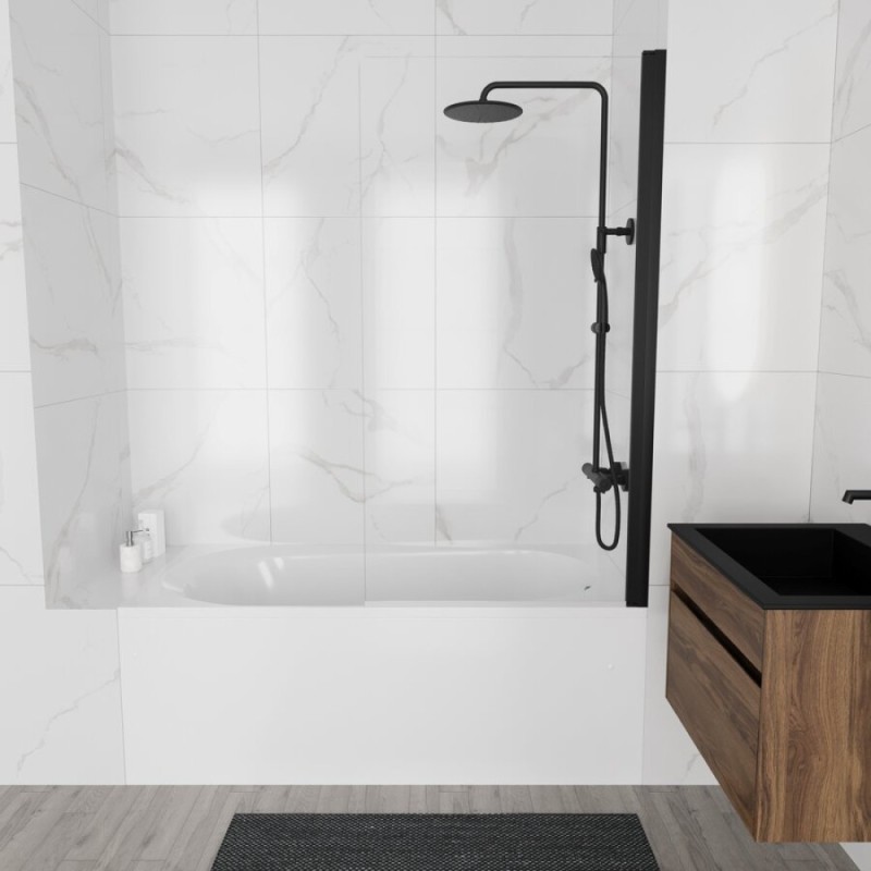 Ванна акриловая Vincea VBT-2B150-FR, 150 x 70 см, с каркасом, белая