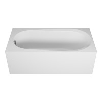 Ванна акриловая Vincea VBT-2B150-LG, 150 x 70 см, с ножками, белая