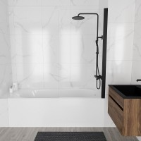 Ванна акриловая Vincea VBT-2B170, 170 x 70 см, без опоры, белый