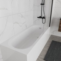 Ванна акриловая Vincea VBT-2B170-FR, 170 x 70 см, белая