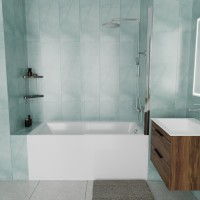 Ванна акриловая Vincea VBT-2G150-LG, 150 x 70 см, с ножками, белая