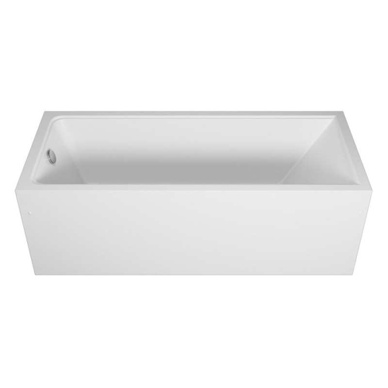 Ванна акриловая Vincea VBT-2G170, 170 x 70 см, без опоры, белый