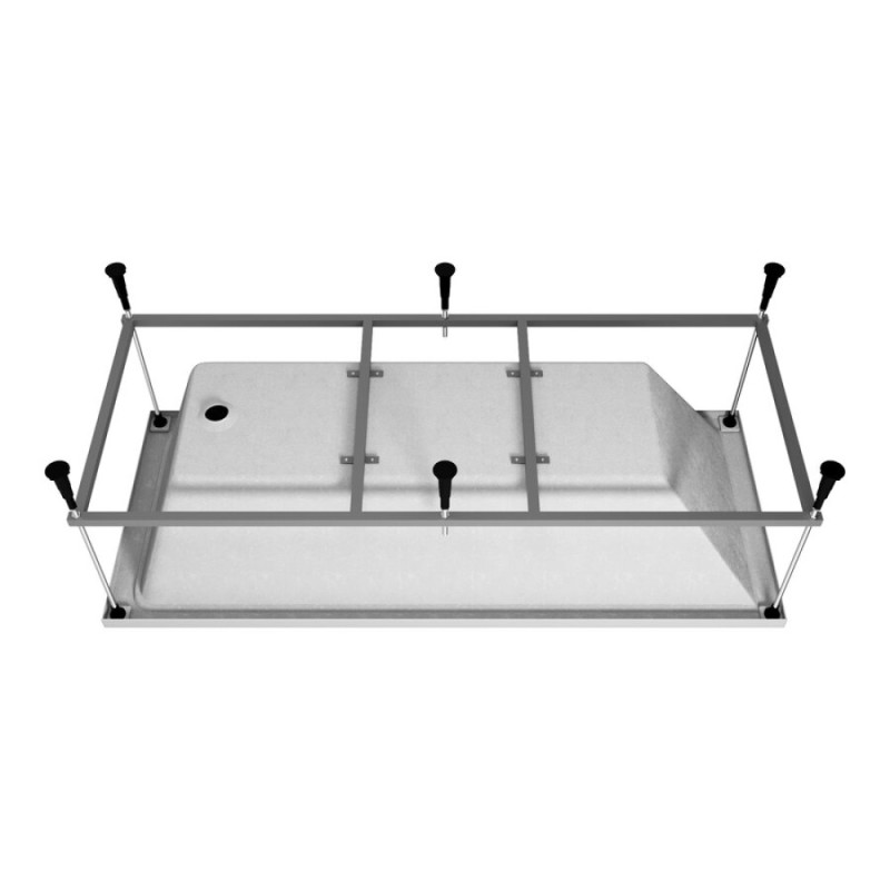 Ванна акриловая Vincea VBT-2G170-FR, 170 x 70 см, белая