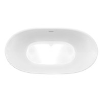 Ванна акриловая Vincea VBT-405-1860, 186 x 88.5 см, щелевой перелив
