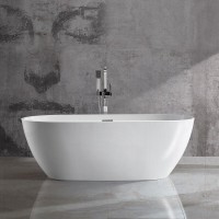 Ванна акриловая Vincea VBT-408-1800MW, 180 x 80 см, щелевой перелив, цвет белый матовый