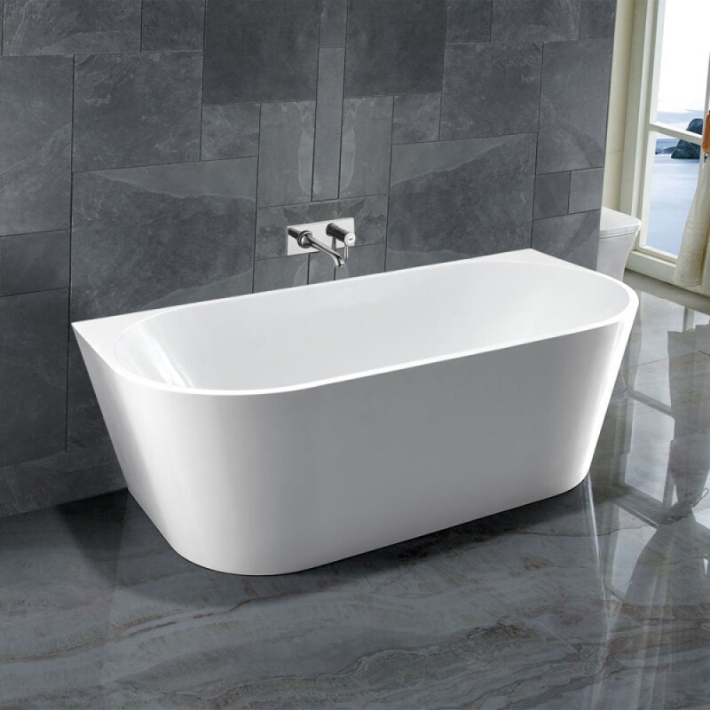 Ванна акриловая Vincea VBT-421-1800, 180 x 80 см, щелевой перелив