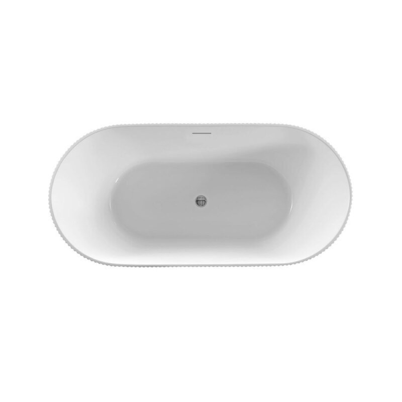 Ванна акриловая Vincea VBT-426-1700, 170 x 80 см, щелевой перелив