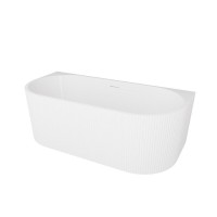 Ванна акриловая Vincea VBT-427-1700, 170 x 80 см, щелевой перелив, цвет белый