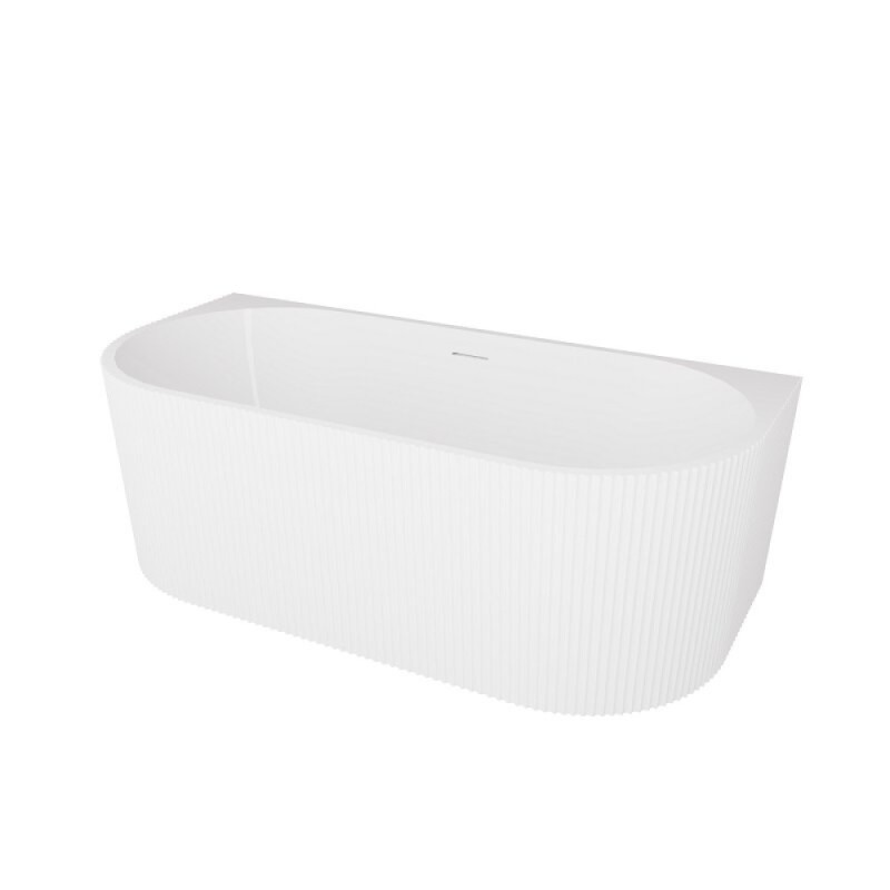 Ванна акриловая Vincea VBT-427-1700, 170 x 80 см, щелевой перелив, цвет белый