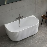 Ванна акриловая Vincea VBT-427-1700, 170 x 80 см, щелевой перелив, цвет белый