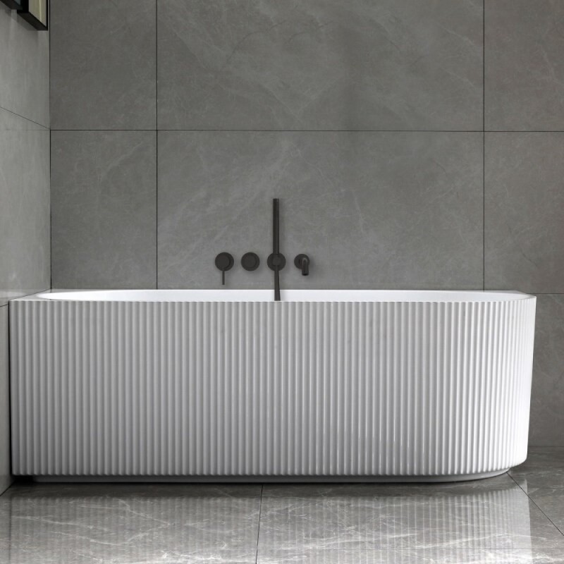 Ванна акриловая Vincea VBT-428-1700L/VBT-428-1700R, 170 x 80 см, слив-перелив в комплекте, левая/правая, цвет белый