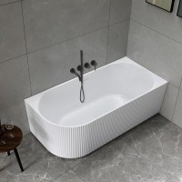Ванна акриловая Vincea VBT-428-1700L/VBT-428-1700R, 170 x 80 см, слив-перелив в комплекте, левая/правая, цвет белый