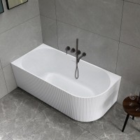 Ванна акриловая Vincea VBT-428-1700L/VBT-428-1700R, 170 x 80 см, слив-перелив в комплекте, левая/правая, цвет белый
