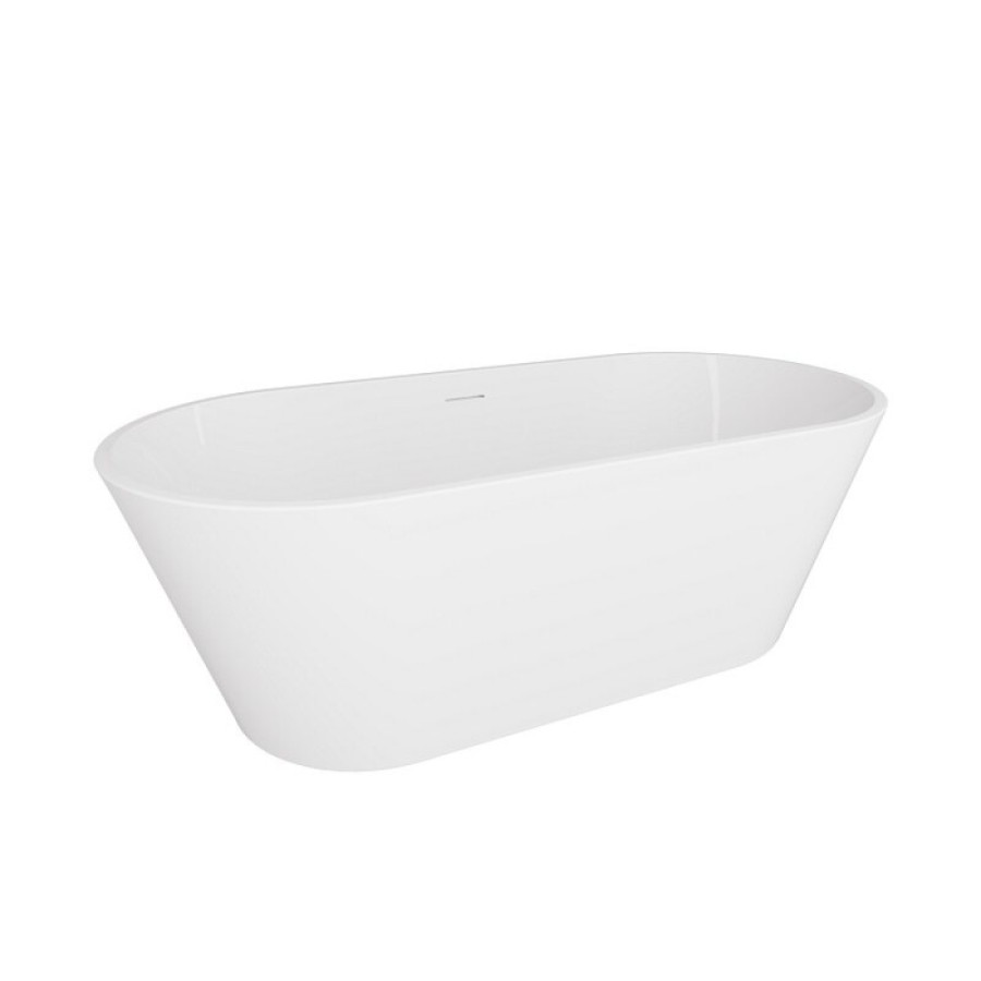 Ванна акриловая Vincea VBT-4291-1700, 170 x 80 см, щелевой перелив, цвет белый