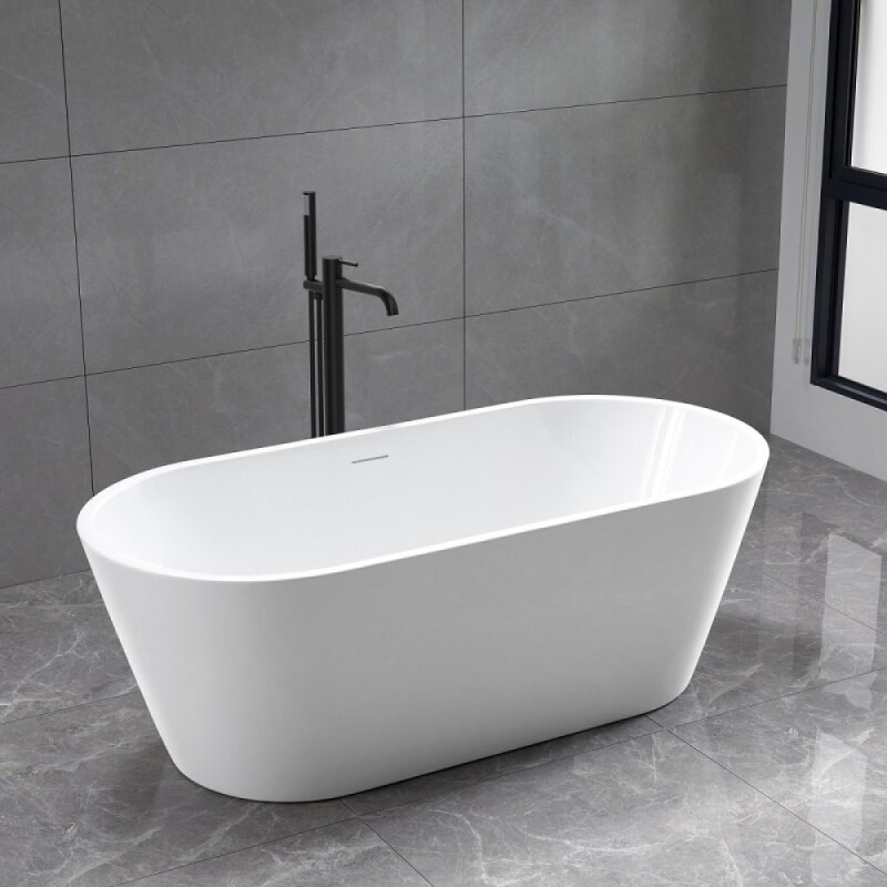 Ванна акриловая Vincea VBT-4291-1700, 170 x 80 см, щелевой перелив, цвет белый