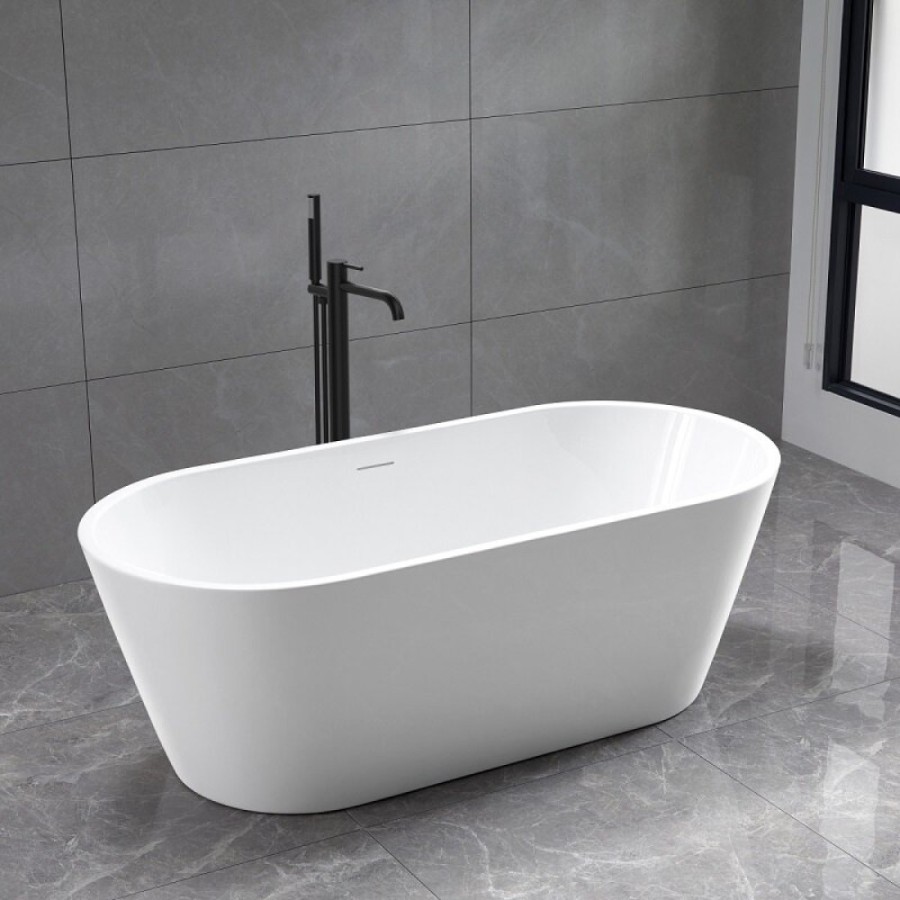 Ванна акриловая Vincea VBT-4291-1700, 170 x 80 см, щелевой перелив, цвет белый