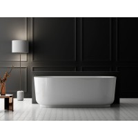 Ванна акриловая Vincea 170 x 80 см, слив-перелив в комплекте, цвет белый, VBT-621