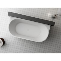 Ванна акриловая Vincea 170 x 80 см, слив-перелив в комплекте, цвет белый, VBT-621