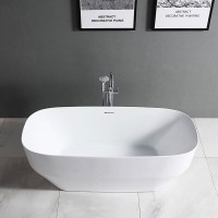 Ванна акриловая Vincea 170 x 75 см, слив-перелив в комплекте, цвет белый, VBT-630