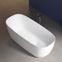 Ванна акриловая Vincea 170 x 75 см, слив-перелив в комплекте, цвет белый, VBT-631