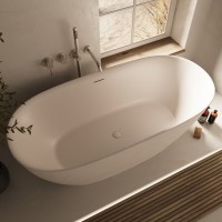 Ванна акриловая Vincea VBT-701-1700MW, 170 x 80 см, белая матовая