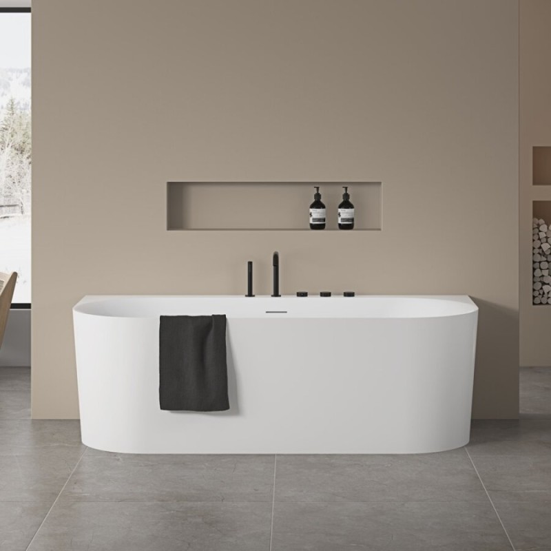 Ванна акриловая Vincea VBT-703-1800, 180 x 80 см, белая