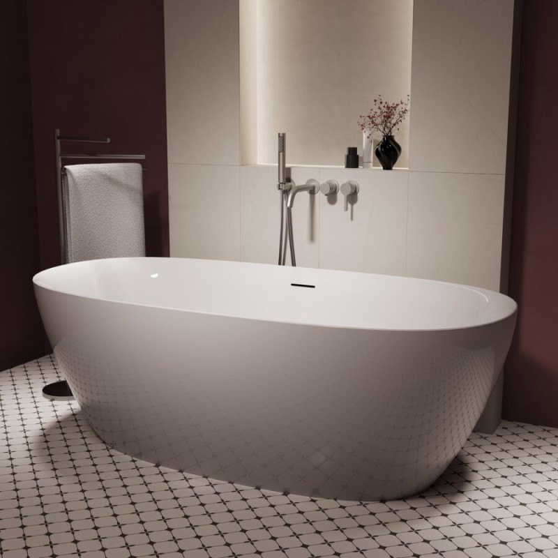 Ванна акриловая Vincea VBT-708-1600, 160 x 80 см, белая