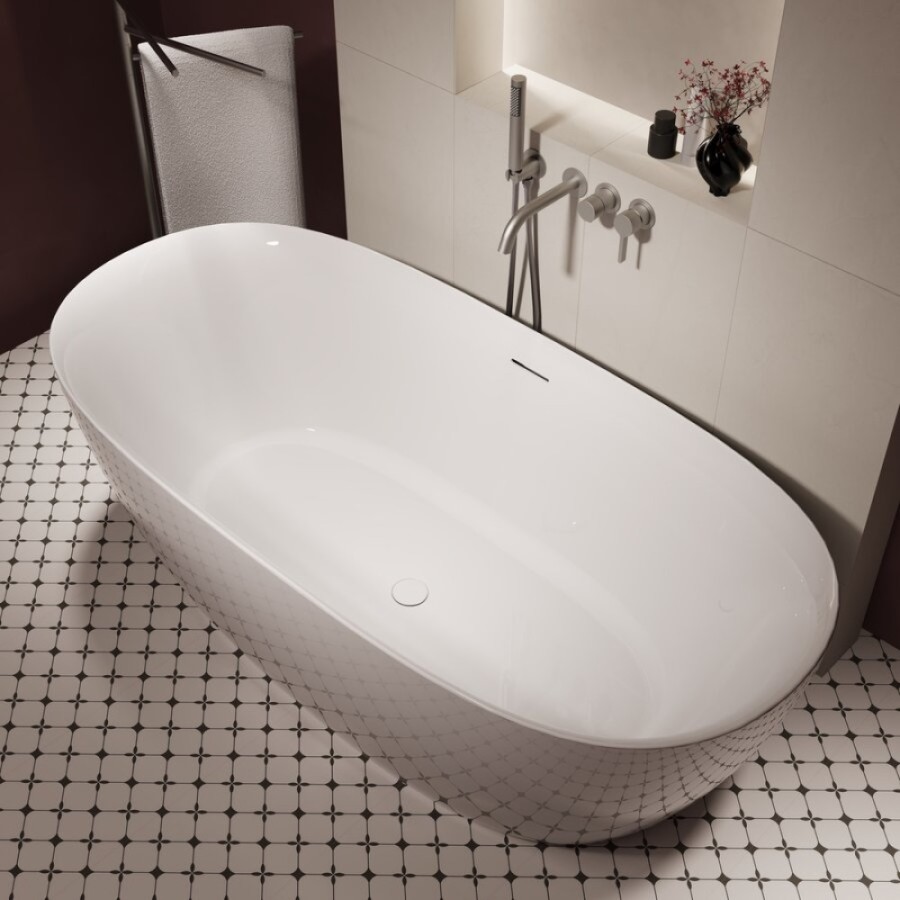 Ванна акриловая Vincea VBT-708-1700, 170 x 80 см, белая