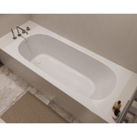 Ванна акриловая Vincea VBT-710-1700, 170 x 75 см, белая