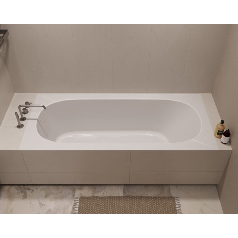 Ванна акриловая Vincea VBT-710-1700, 170 x 75 см, белая