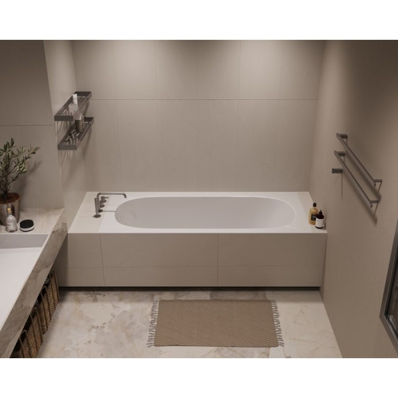 Ванна акриловая Vincea VBT-710-1700, 170 x 75 см, белая