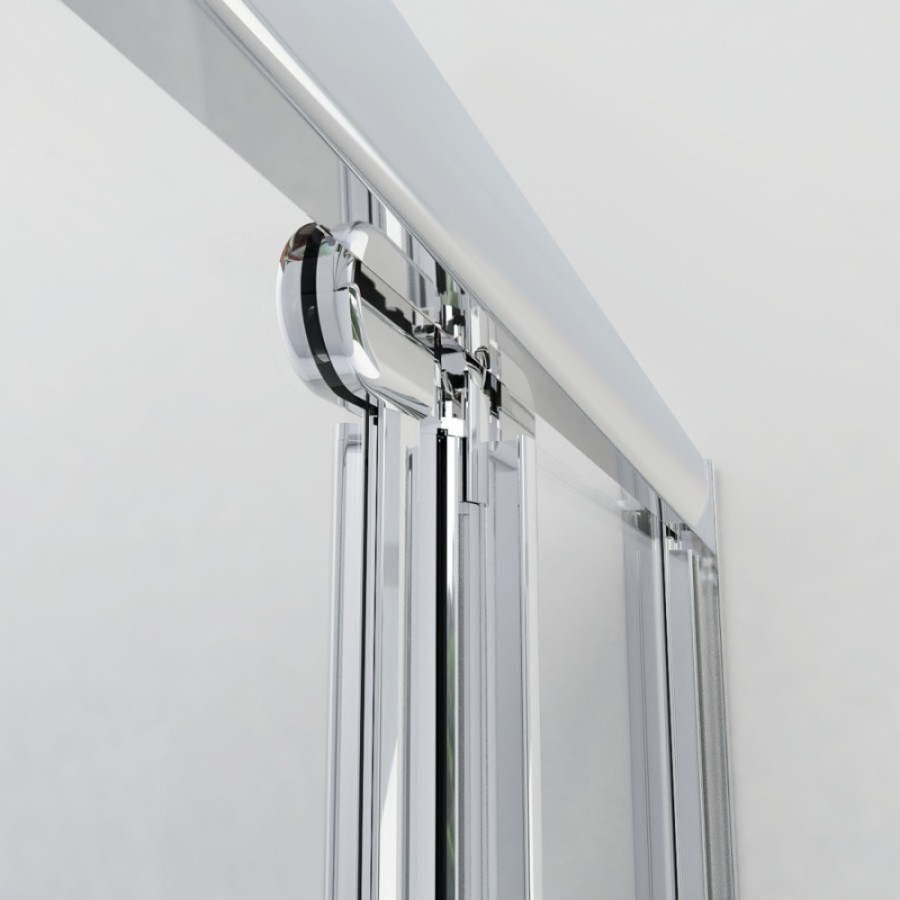 Душевая дверь Vincea Garda VDB-1G800CH, 80 см, складная, стекло шиншилла, хром