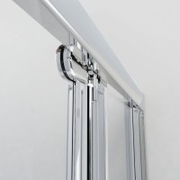 Душевая дверь Vincea Garda VDB-1G800CL, 80 см, складная, стекло прозрачное, хром